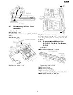 Предварительный просмотр 33 страницы Panasonic SA-HT540EE Service Manual