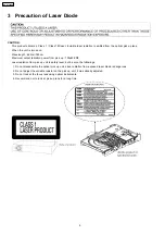 Предварительный просмотр 8 страницы Panasonic SA-HT543EE Service Manual