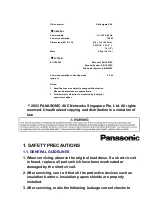 Предварительный просмотр 8 страницы Panasonic SA-HT650P Service Manual