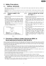 Preview for 5 page of Panasonic SA-HT730GCP Service Manual