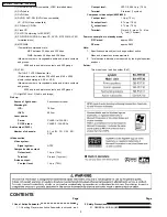 Preview for 2 page of Panasonic SA-HT730P Service Manual