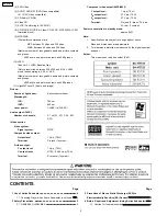 Preview for 2 page of Panasonic SA-HT733P Service Manual