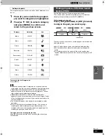 Предварительный просмотр 39 страницы Panasonic SA-HT822V Operating Instructions Manual