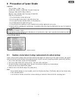 Предварительный просмотр 11 страницы Panasonic SA-HT833VP Service Manual