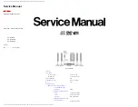 Panasonic SA-HT870 Service Manual предпросмотр