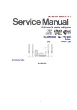 Panasonic SA-HT930GC Service Manual предпросмотр