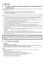 Предварительный просмотр 6 страницы Panasonic SA-MAX4000PN Service Manual