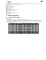 Preview for 5 page of Panasonic SA-NC6GCP Service Manual