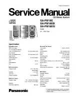 Panasonic SA-PM18E Service Manual preview