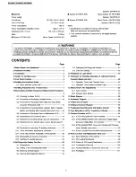 Preview for 2 page of Panasonic SA-PM18E Service Manual