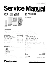 Panasonic SA-PM91DEE Service Manual preview