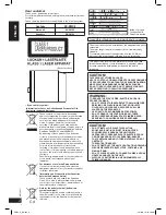 Preview for 2 page of Panasonic SA-PMX3 Operating Instructions Manual