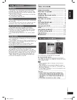 Preview for 3 page of Panasonic SA-PMX3 Operating Instructions Manual