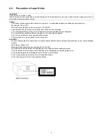 Предварительный просмотр 6 страницы Panasonic SA-PMX70EG Service Manual