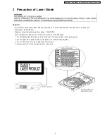 Предварительный просмотр 9 страницы Panasonic SA-PT150GC Service Manual