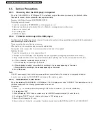 Предварительный просмотр 34 страницы Panasonic SA-PT150GC Service Manual