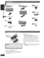 Preview for 6 page of Panasonic SA-PT160 Operating Instructions Manual