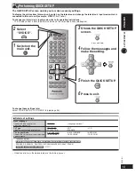 Предварительный просмотр 13 страницы Panasonic SA-PT160 Operating Instructions Manual