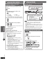 Предварительный просмотр 30 страницы Panasonic SA-PT160 Operating Instructions Manual