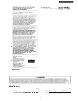 Предварительный просмотр 3 страницы Panasonic SA-PT160E Service Manual