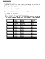 Предварительный просмотр 6 страницы Panasonic SA-PT160E Service Manual