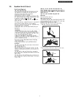 Предварительный просмотр 7 страницы Panasonic SA-PT160E Service Manual