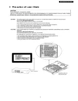 Предварительный просмотр 9 страницы Panasonic SA-PT160E Service Manual