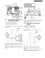 Предварительный просмотр 43 страницы Panasonic SA-PT160E Service Manual