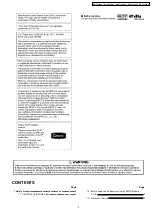 Предварительный просмотр 3 страницы Panasonic SA-PT160GC Service Manual