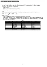 Preview for 6 page of Panasonic SA-PT160GC Service Manual