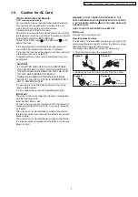 Предварительный просмотр 7 страницы Panasonic SA-PT160GC Service Manual