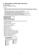 Предварительный просмотр 47 страницы Panasonic SA-PT170PH Service Manual