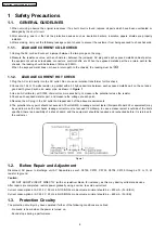 Предварительный просмотр 6 страницы Panasonic SA-PT350E Service Manual