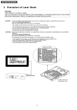 Предварительный просмотр 10 страницы Panasonic SA-PT350E Service Manual