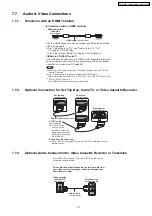 Предварительный просмотр 21 страницы Panasonic SA-PT350E Service Manual