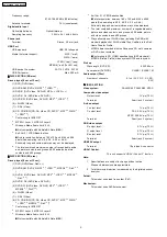 Preview for 2 page of Panasonic SA-PT460 Service Manual