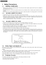 Предварительный просмотр 6 страницы Panasonic SA-PT460 Service Manual