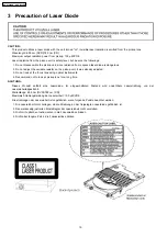 Предварительный просмотр 10 страницы Panasonic SA-PT460 Service Manual