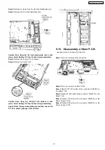 Предварительный просмотр 47 страницы Panasonic SA-PT460 Service Manual