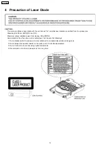 Предварительный просмотр 10 страницы Panasonic SA-PT465EE Service Manual