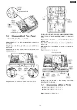 Предварительный просмотр 19 страницы Panasonic SA-PT465EE Service Manual