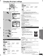 Preview for 25 page of Panasonic SA-PT470 Operating Instructions Manual