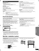 Preview for 27 page of Panasonic SA-PT470 Operating Instructions Manual