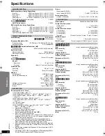 Preview for 32 page of Panasonic SA-PT470 Operating Instructions Manual