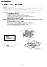 Предварительный просмотр 10 страницы Panasonic SA-PT550E Service Manual