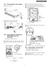 Предварительный просмотр 41 страницы Panasonic SA-PT550E Service Manual