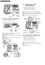 Предварительный просмотр 44 страницы Panasonic SA-PT550E Service Manual