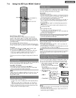 Предварительный просмотр 17 страницы Panasonic SA-PT750P Service Manual