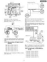 Предварительный просмотр 61 страницы Panasonic SA-PT750P Service Manual