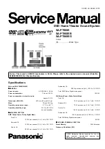 Panasonic SA-PT860E Service Manual предпросмотр